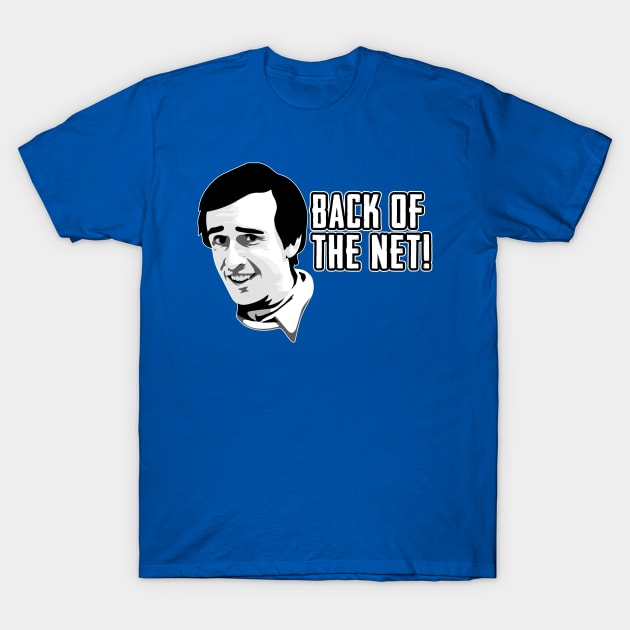 Alan Partridge Back Of The Net Quote T-Shirt by Nova5